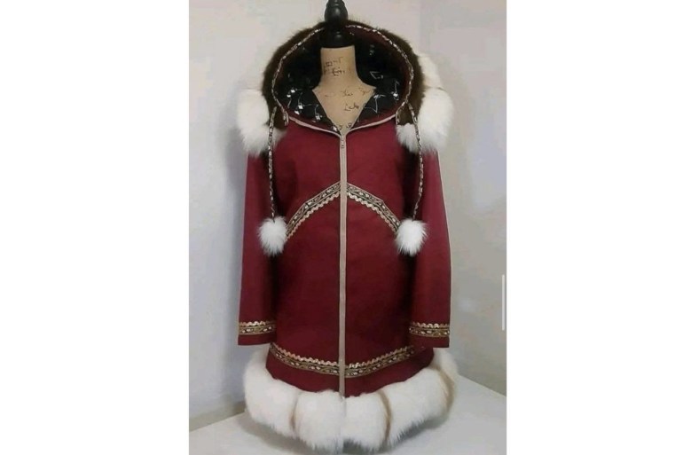 A screenshot of the parka Adam Terpstra wished to order from the scam business. Photo submitted by Adam Terpstra